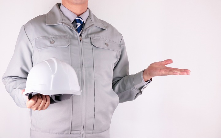 メット持ってご案内